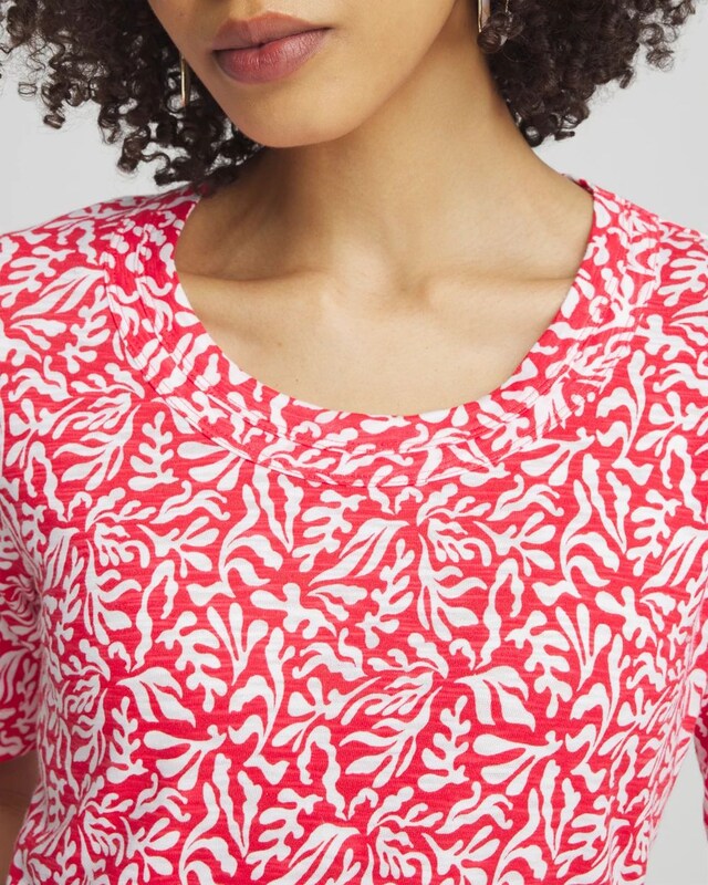 Island Scoop Neck Tee - image 4